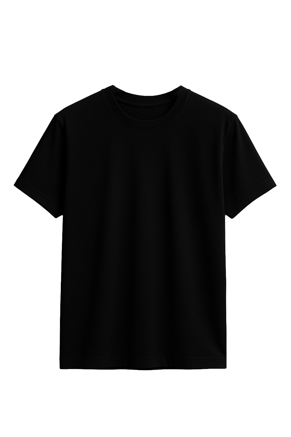 BLACK BASIC T-SHIRT