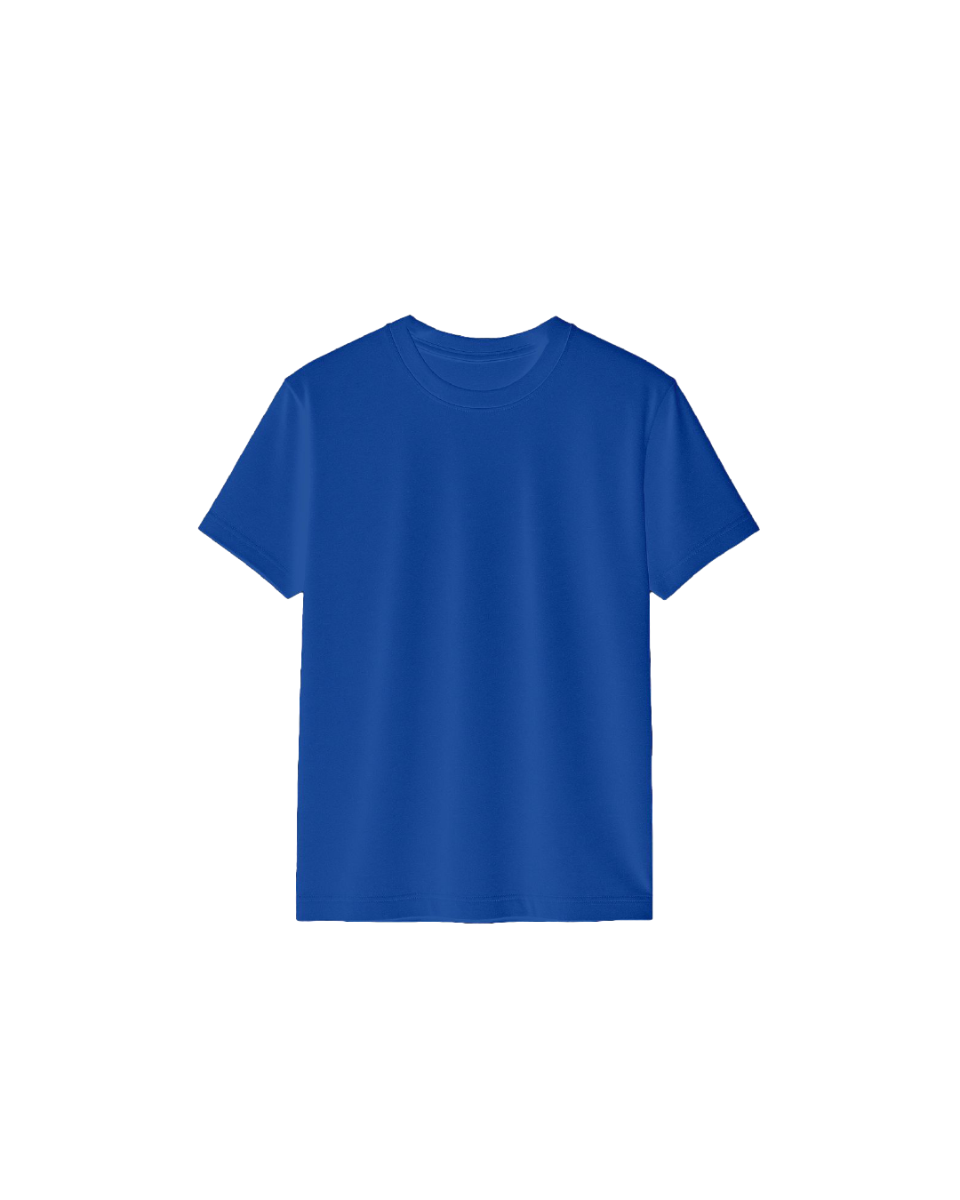 BLUE BASIC T-SHIRT