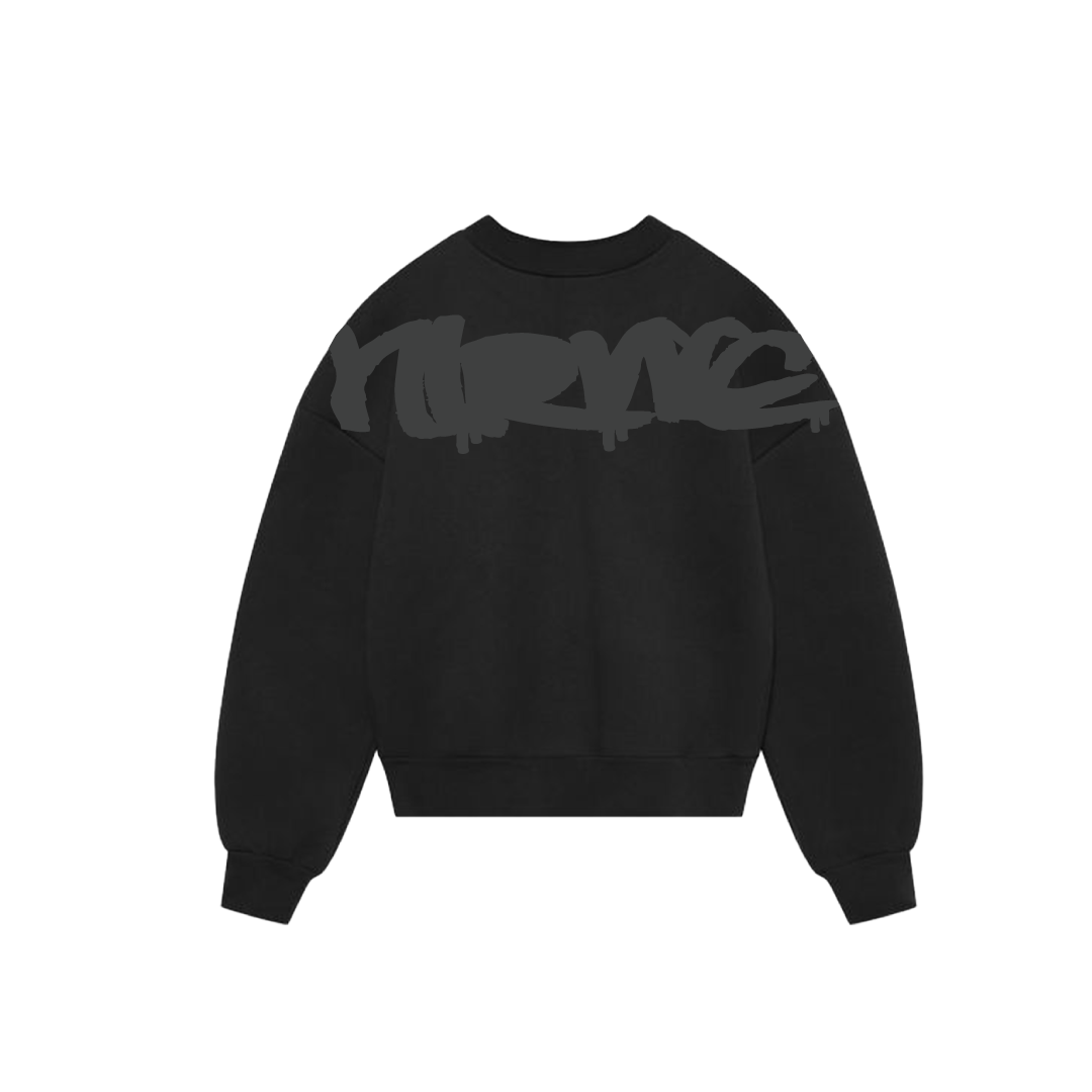 BLACK CREWNECK